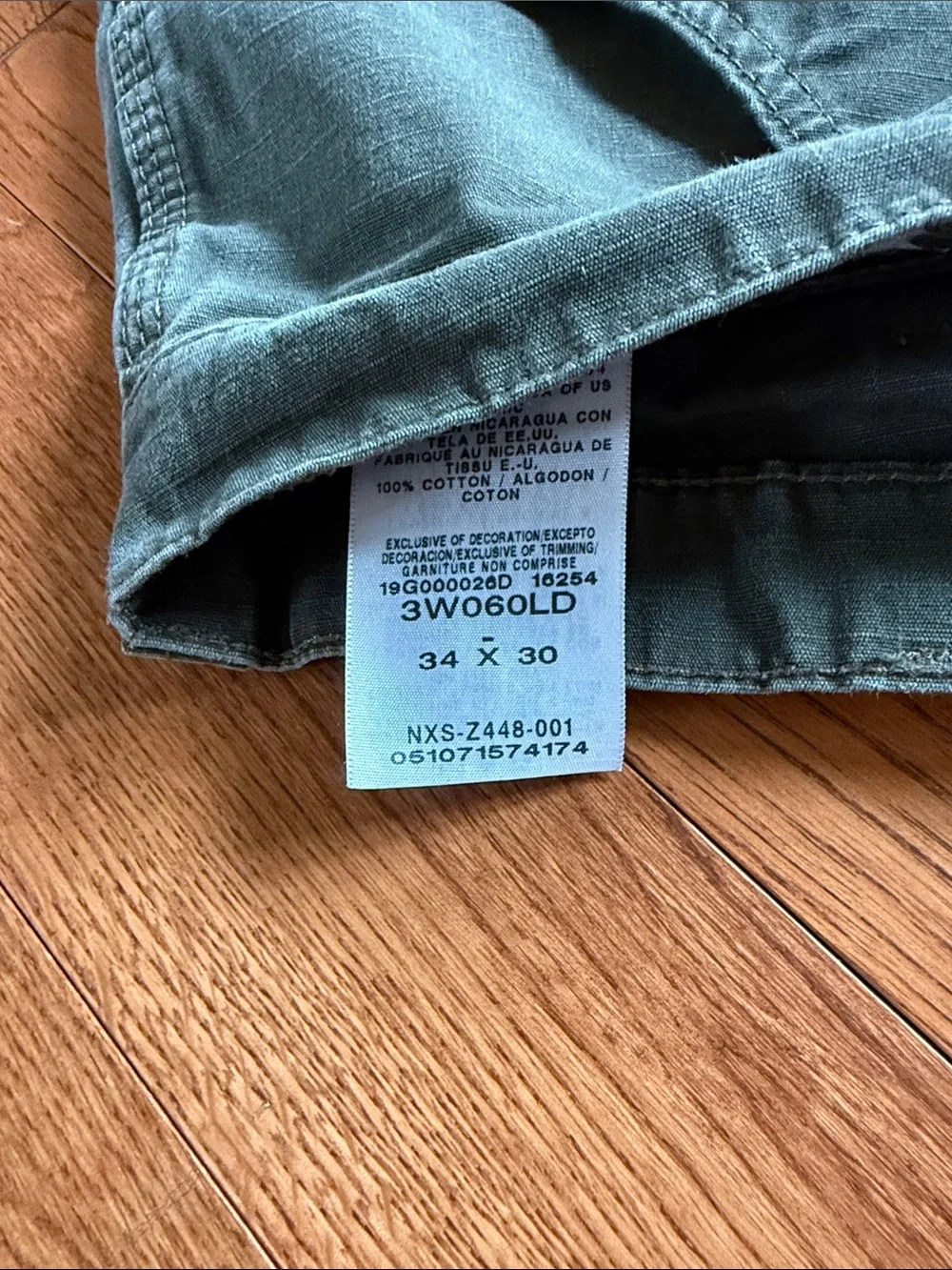 Wrangler cargo pants